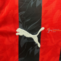 Camiseta y Pantalón Fútbol Niños AC Milan Primera Equipación 2025-2026