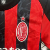 Camiseta y Pantalón Fútbol Niños AC Milan Primera Equipación 2025-2026
