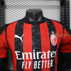 Camiseta Fútbol AC Milan Primera Equipación Versión Jugador 2025-2026