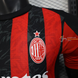 Camiseta Fútbol AC Milan Primera Equipación Versión Jugador 2025-2026