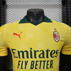Camiseta Fútbol AC Milan Tercera Equipación Versión Jugador 2025-2026