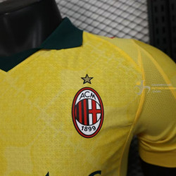 Camiseta Fútbol AC Milan Tercera Equipación Versión Jugador 2025-2026