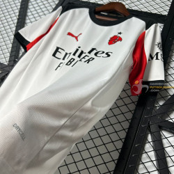 Camiseta Fútbol AC Milan Segunda Equipación 2025-2026