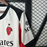 Camiseta Fútbol AC Milan Segunda Equipación 2025-2026