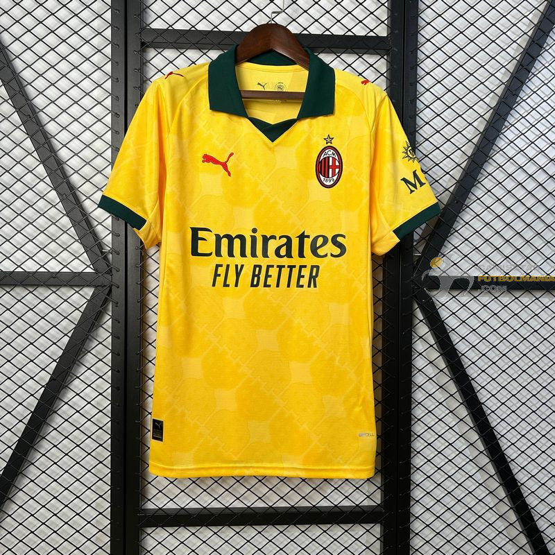 Camiseta Fútbol AC Milan Tercera Equipación 2025-2026
