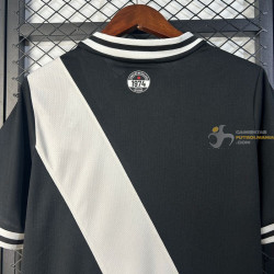 Camiseta Fútbol Vasco de Gama Negra 2025-2026