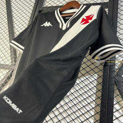 Camiseta Fútbol Vasco de Gama Negra 2025-2026