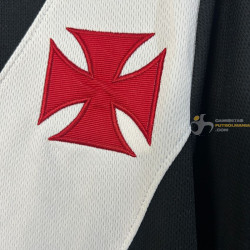 Camiseta Fútbol Vasco de Gama Negra 2025-2026