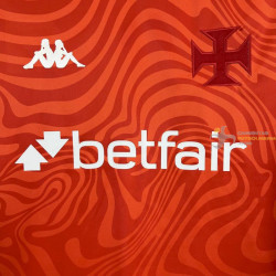 Camiseta Fútbol Vasco de Gama Portero Naranja 2025-2026