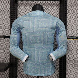 Camiseta Fútbol Juventus Segunda Equipación Versión Jugador Manga Larga 2025-2026