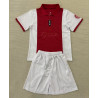 Camiseta y Pantalón Fútbol Niños Ajax Aniversario Conmemorativa 2024-2025