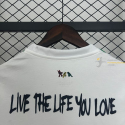 Camiseta Fútbol Ajax Edición Especial Bob Marley Blanca 2025-2026