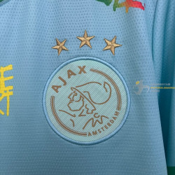 Camiseta Fútbol Ajax Edición Especial Bob Marley Azul 2025-2026