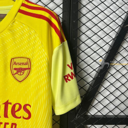Camiseta Fútbol Arsenal Portero Primera Equipación 2025-2026