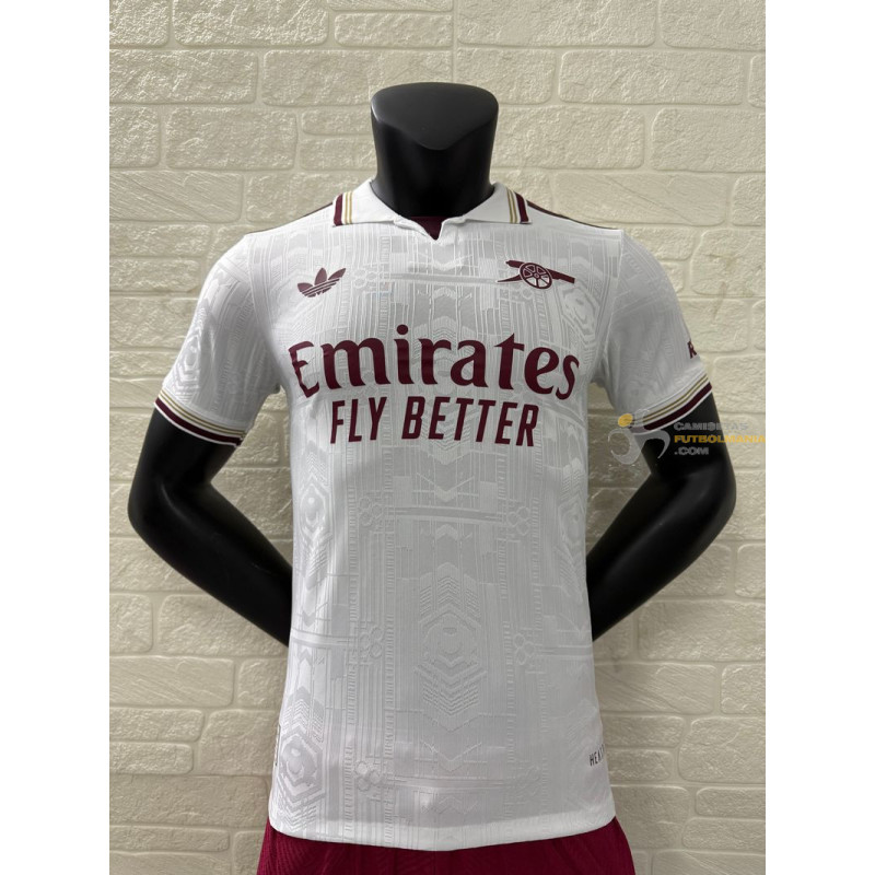 Camiseta Fútbol Arsenal Tercera Equipación Versión Jugador 2025-2026
