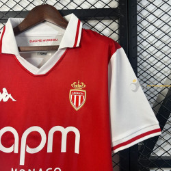 Camiseta Fútbol Mónaco Primera Equipación 2024-2025