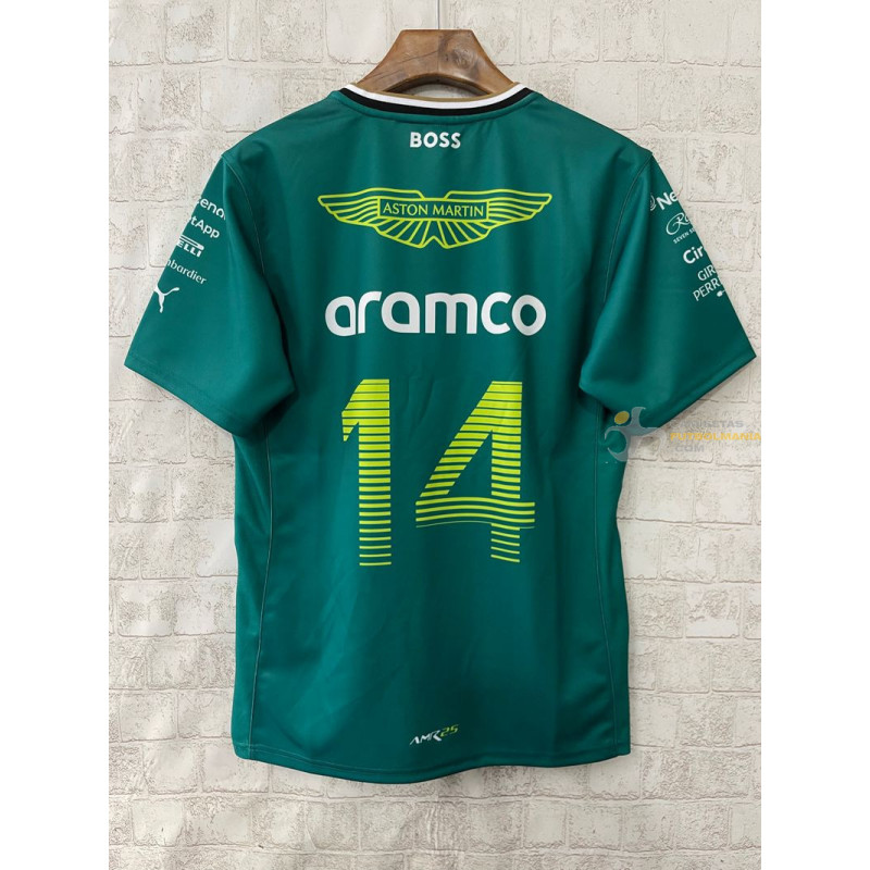 Camiseta F1 Aston Martin Racing Team Fernando Alonso 14 2025