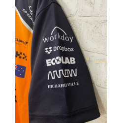 Camiseta F1 Oscar Piastri 81 McLaren Formula 1 Team 2025