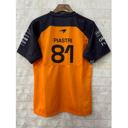 Camiseta F1 Oscar Piastri 81 McLaren Formula 1 Team 2025