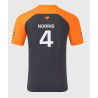 Camiseta F1 Lando Norris 4 McLaren Formula 1 Team Negra 2025