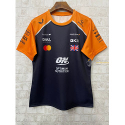 Camiseta F1 Lando Norris 4 McLaren Formula 1 Team Negra 2025