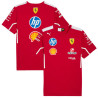 Camiseta F1 Scuderia Ferrari Roja 2025