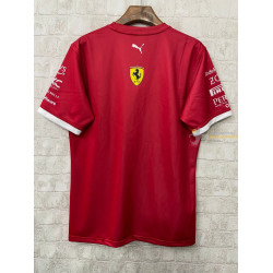 Camiseta F1 Scuderia Ferrari Cuello Bicolor 2025