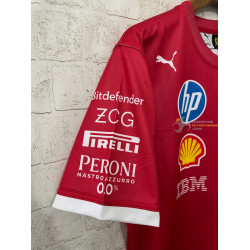 Camiseta F1 Scuderia Ferrari Cuello Bicolor 2025