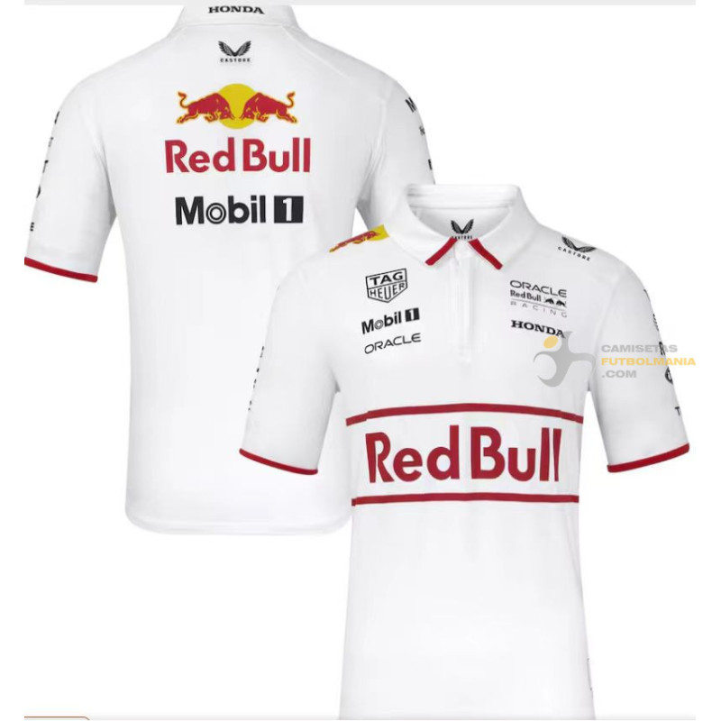 Polo F1 Redbull Racing Team Blanco 2025