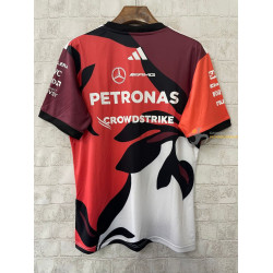 Camiseta F1 Mercedes Racing Team Tricolor 2025