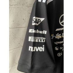 Camiseta F1 Mercedes Racing Team Negra 2025