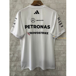 Camiseta F1 Mercedes Racing Team Blanca 2025