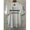 Camiseta F1 Mercedes Racing Team Blanca 2025