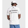Camiseta F1 Mercedes Racing Team Blanca 2025