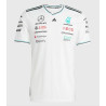 Camiseta F1 Mercedes Racing Team Blanca 2025