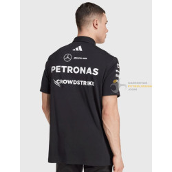 Polo F1 Mercedes Racing Team Negro 2025