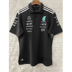 Polo F1 Mercedes Racing Team Negro 2025