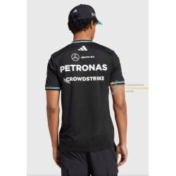 Camiseta F1 Mercedes Racing Team Negra 2025