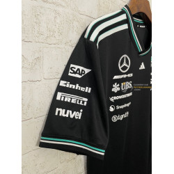 Camiseta F1 Mercedes Racing Team Negra 2025