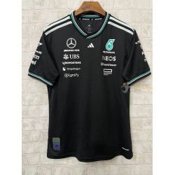 Camiseta F1 Mercedes Racing Team Negra 2025