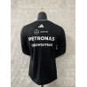 Camiseta F1 Mercedes Racing Team Negra Manga Larga 2025