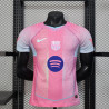 Camiseta Fútbol Barcelona Edición Especial Rosa Versión Jugador 2025-2026