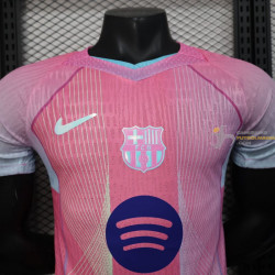 Camiseta Fútbol Barcelona Edición Especial Rosa Versión Jugador 2025-2026