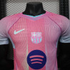 Camiseta Fútbol Barcelona Edición Especial Rosa Versión Jugador 2025-2026