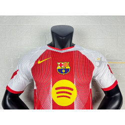 Camiseta Fútbol Barcelona Edición Especial Roja Versión Jugador 2025-2026