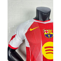 Camiseta Fútbol Barcelona Edición Especial Roja Versión Jugador 2025-2026