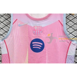 Camiseta Top Sin Mangas Fútbol Mujer Barcelona Edición Especial Rosa 2025-2026