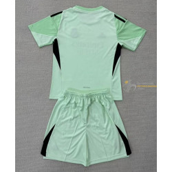 Camiseta Fútbol Real Madrid Portero Verde 2025-2026