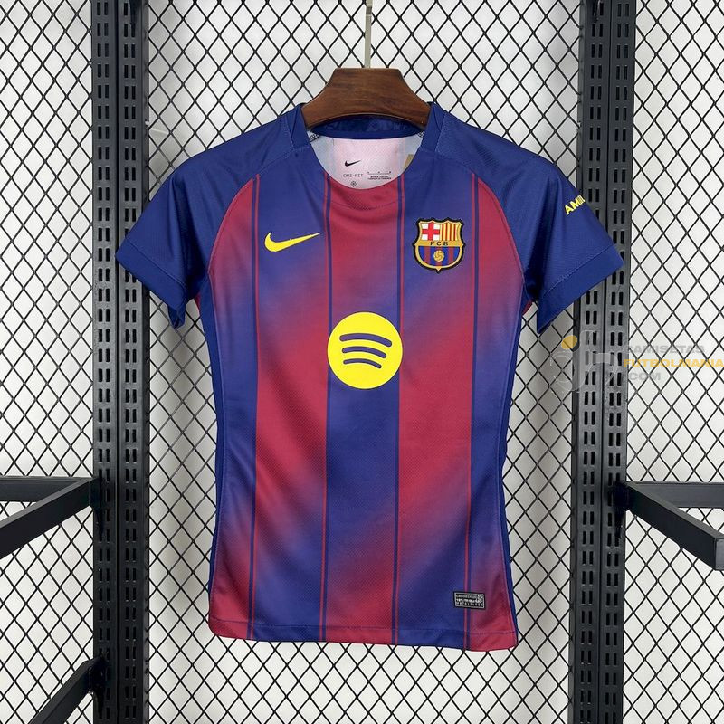 Camiseta Fútbol Mujer Barcelona Primera Equipación 2025-2026