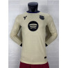 Camiseta Fútbol Barcelona Segunda Equipación Versión Jugador Manga Larga 2025-2026